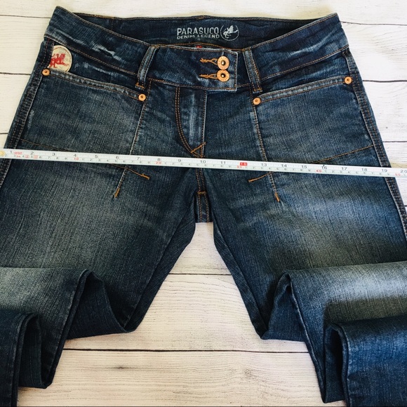 Parasuko Wide leg Denim Jeans - Picture 3 of 8